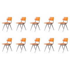 Compass Shaped Dining Chairs by Marko Holland, the Netherlands 1960s