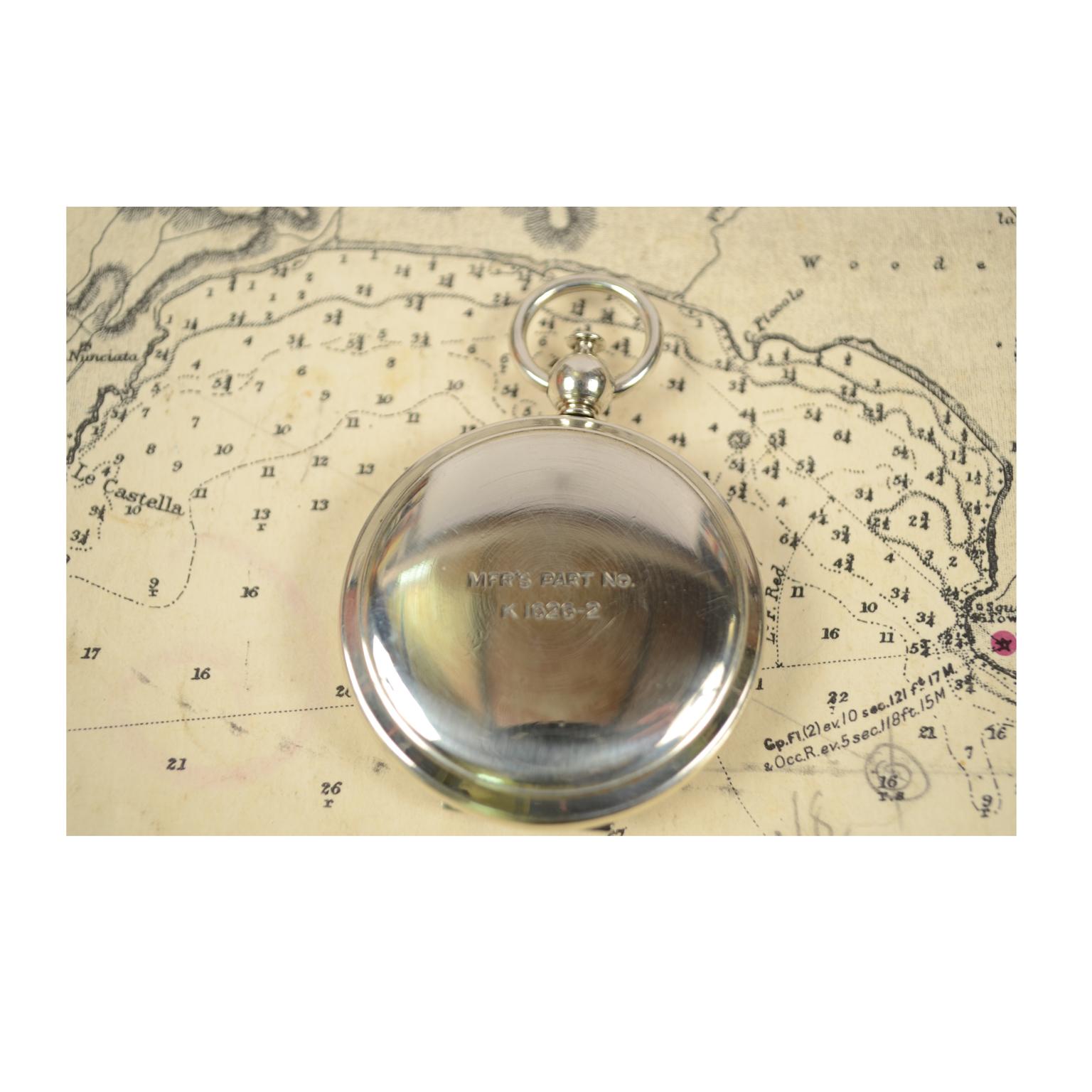 Compass Used by the American Aviation Officers in the 1920s Signed Wittnauer 5