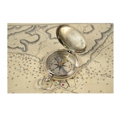 Compass Used by the American Aviation Officers in the 1920s Signed Wittnauer