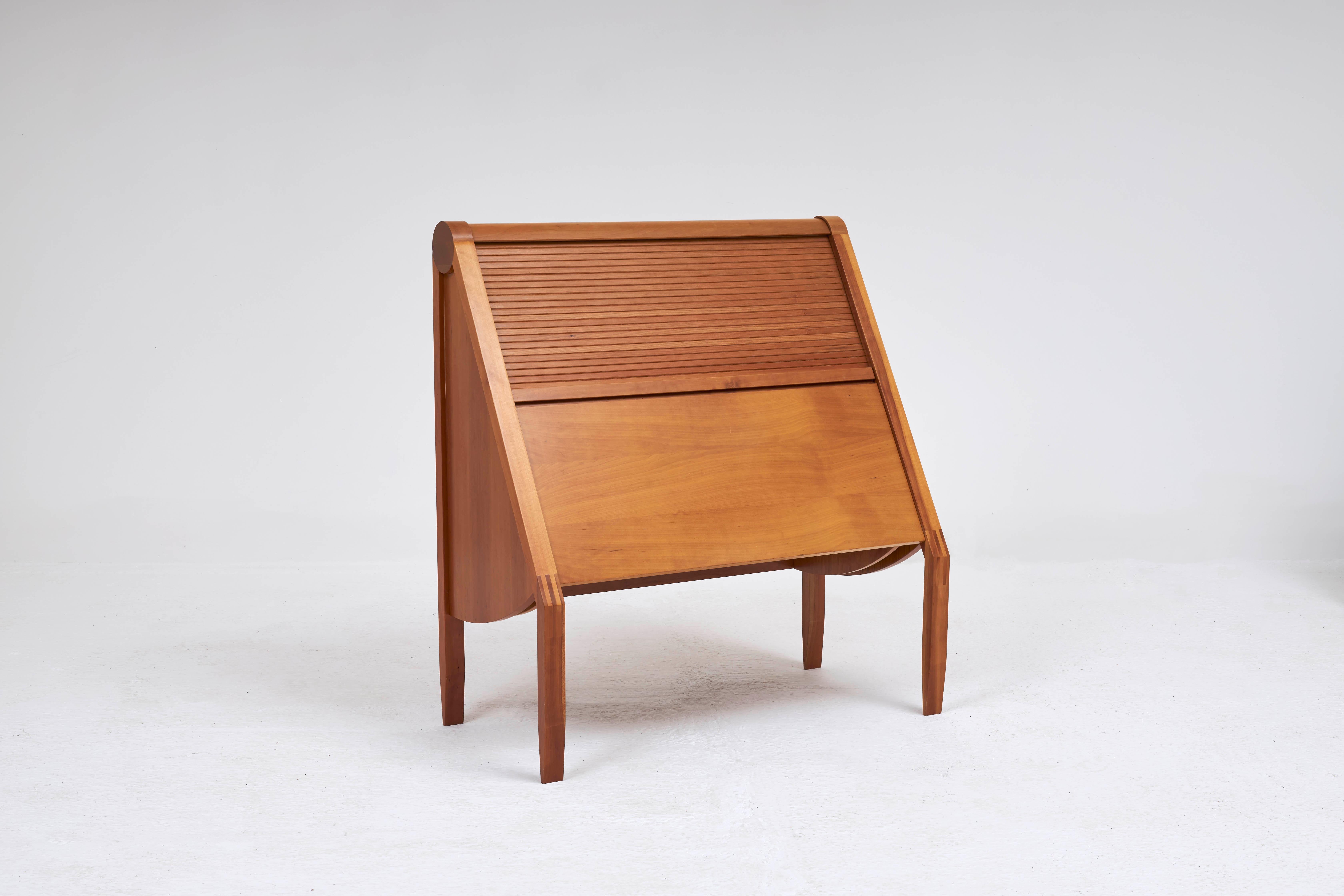 Post-Modern Compass Writing Desk Bureau by Pedro Miralles Claver for Punt Mobles, circa 1990 For Sale