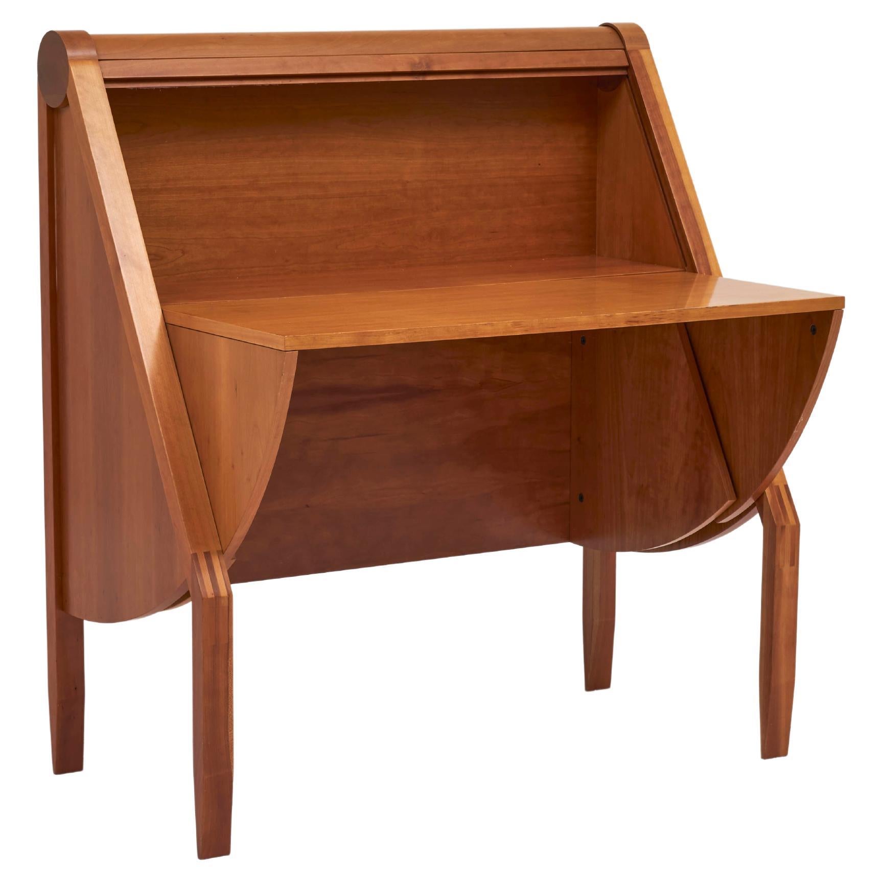 Compass Writing Desk Bureau by Pedro Miralles Claver for Punt Mobles, circa  1990 For Sale at 1stDibs
