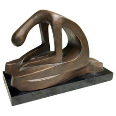 bronze-Skulptur "Mitgefühl" von Victor Salmones