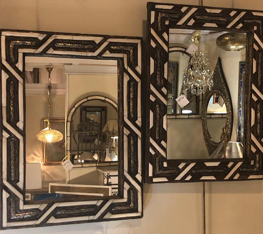 Compatible Console Mirrors in Hollywood Regency Style 1