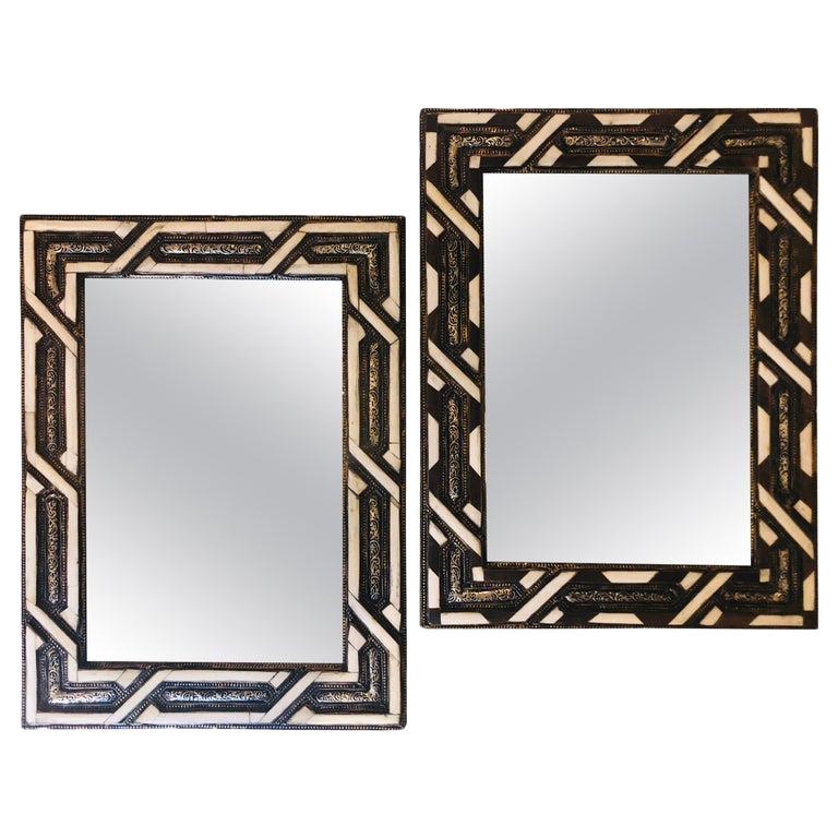 Compatible Console Mirrors in Hollywood Regency Style
