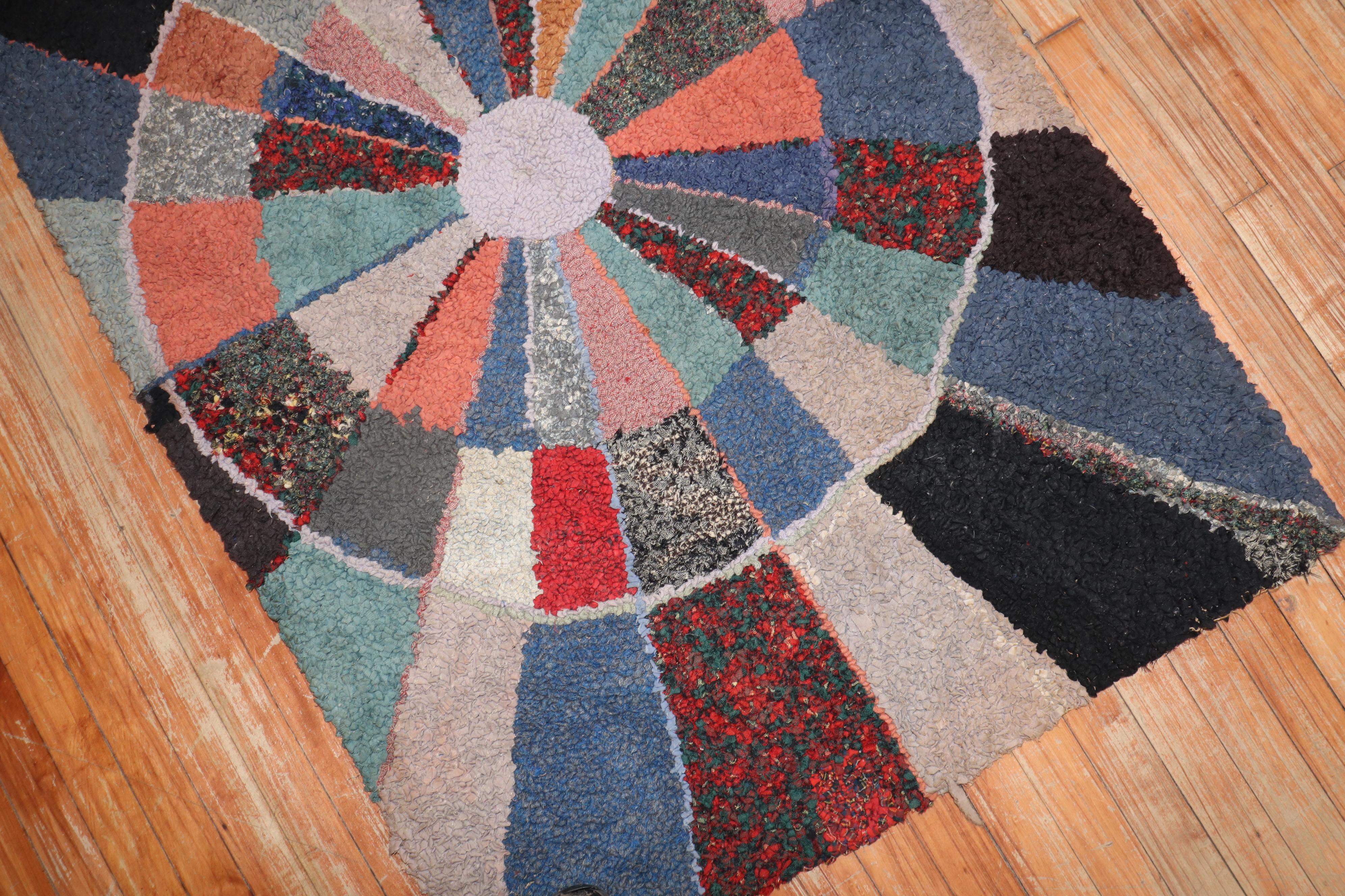 Compelling Alfombra Americana Enganchada Tamaño Dispersión De campo en venta