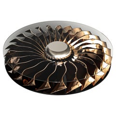 "Competizione" Coffee Table With Bronze, Handcrafted, Istanbul