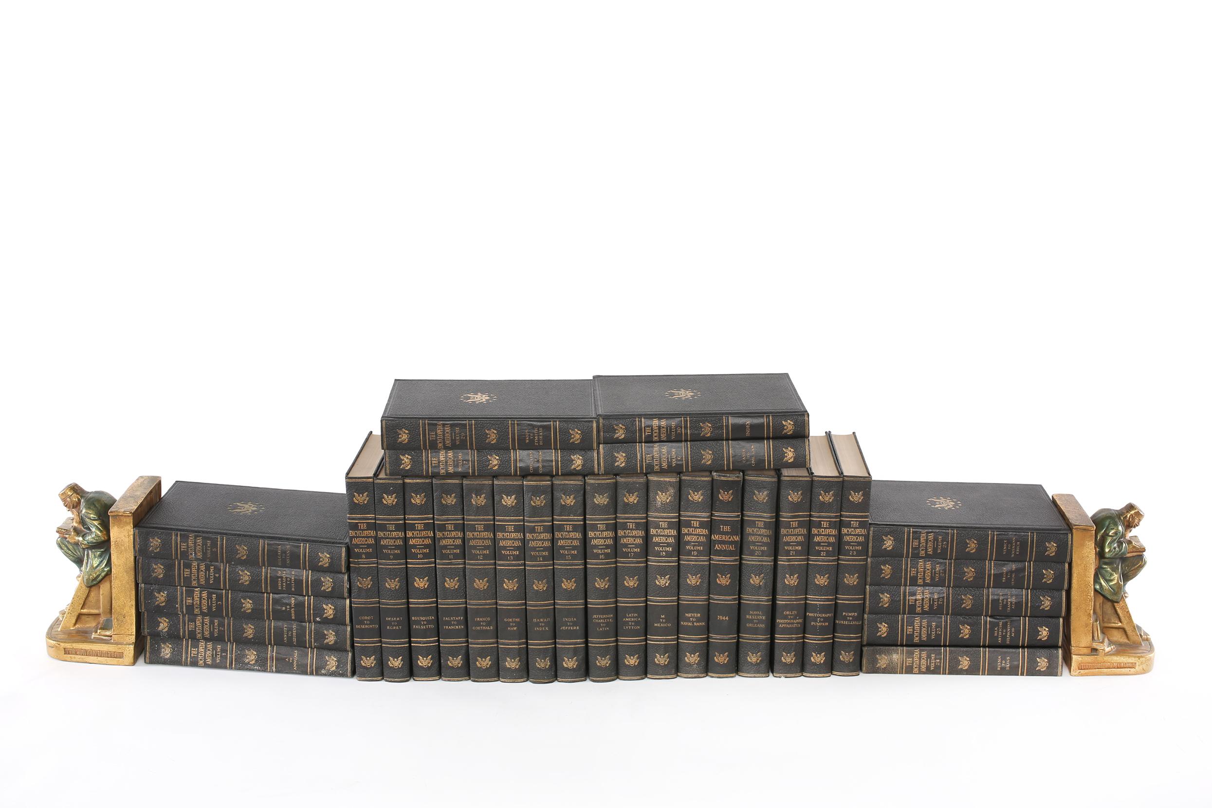 Complete Collection Gilt Leather Bound Book Set 6