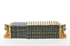 Complete Collection Gilt Leather Bound Book Set