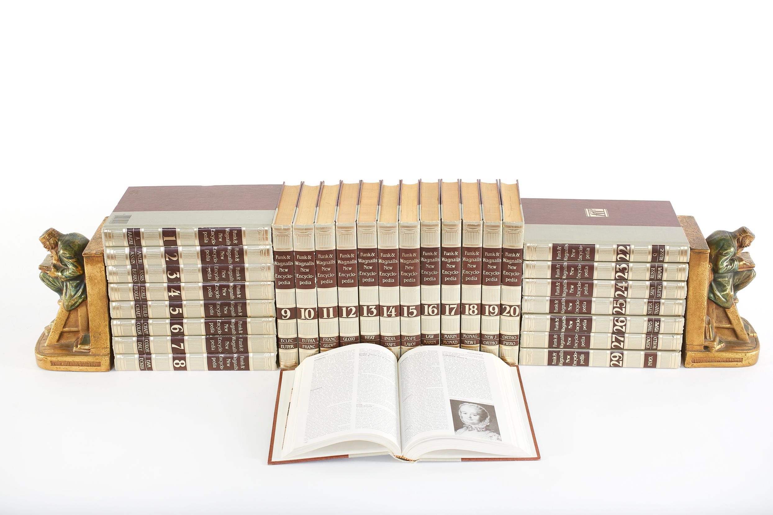 20th Century Complete Collection Gilt Leather Bound Book Set