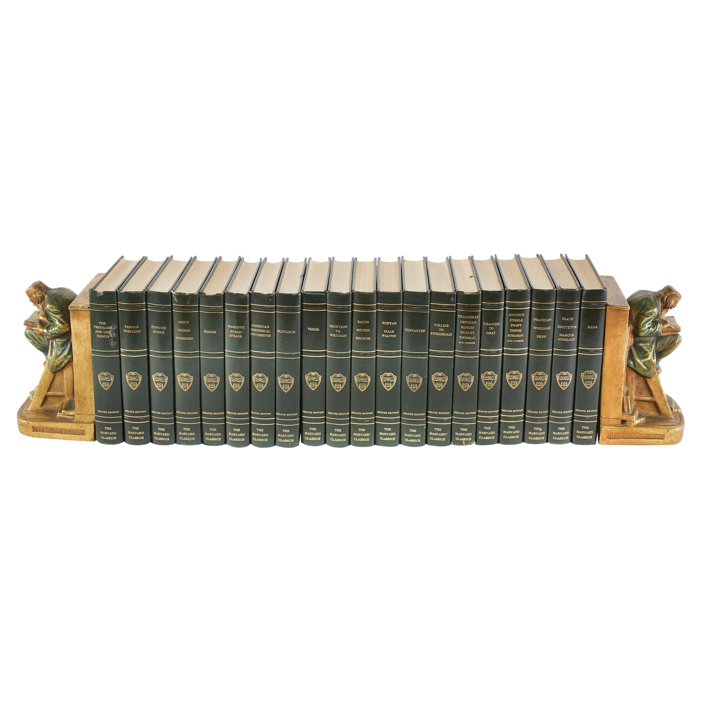Complete Collection Gilt Leather Bound Book Set