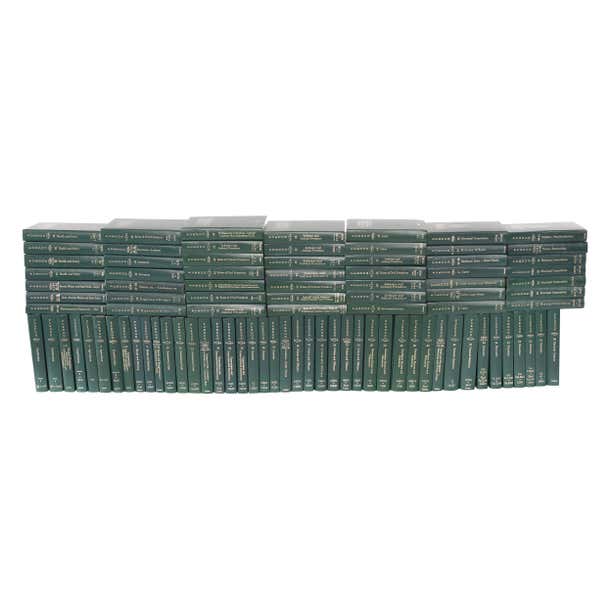Complete Library Collection Complete Purdon's Gilt Leather Bound Library Book Collection Set For ...