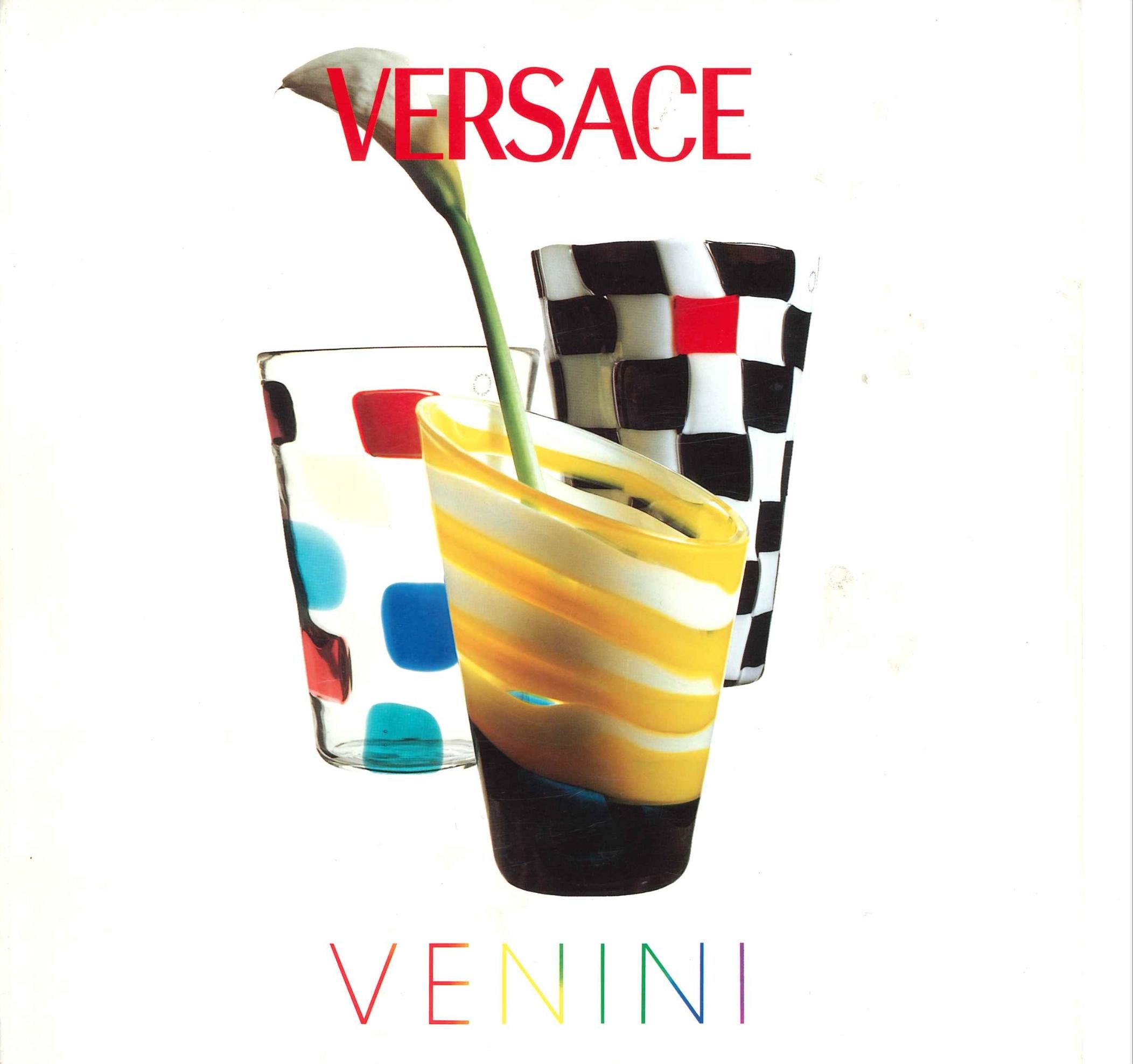 Collezione completa di vasi disegnati da Gianni Versace - VENINI in vendita 13