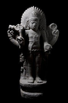 Complete Granite Figure of Shiva