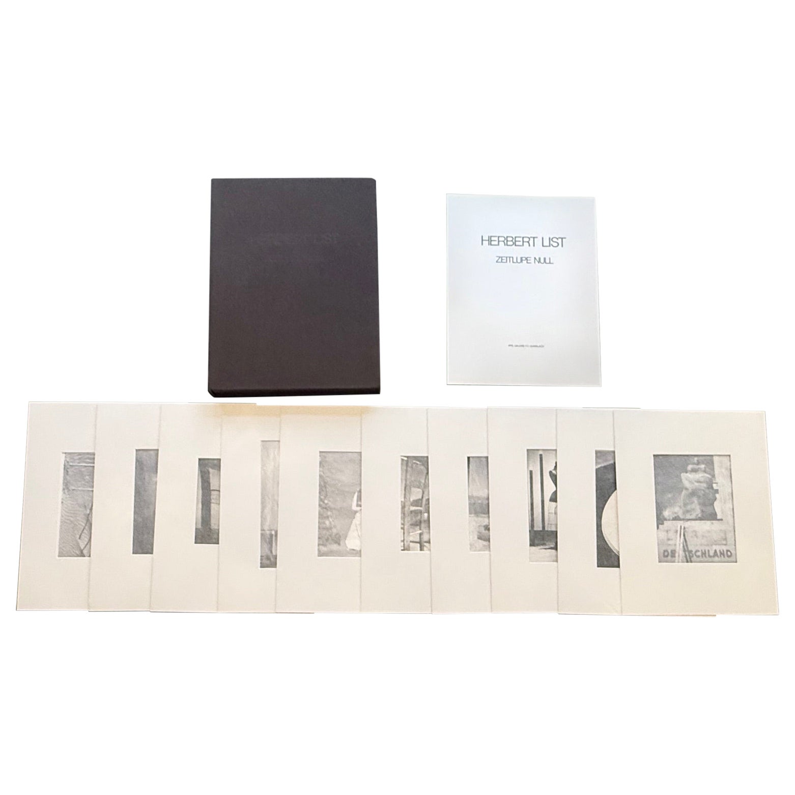 Complete Herbert List Editioned Portfolio Zeitlupe Null en vente