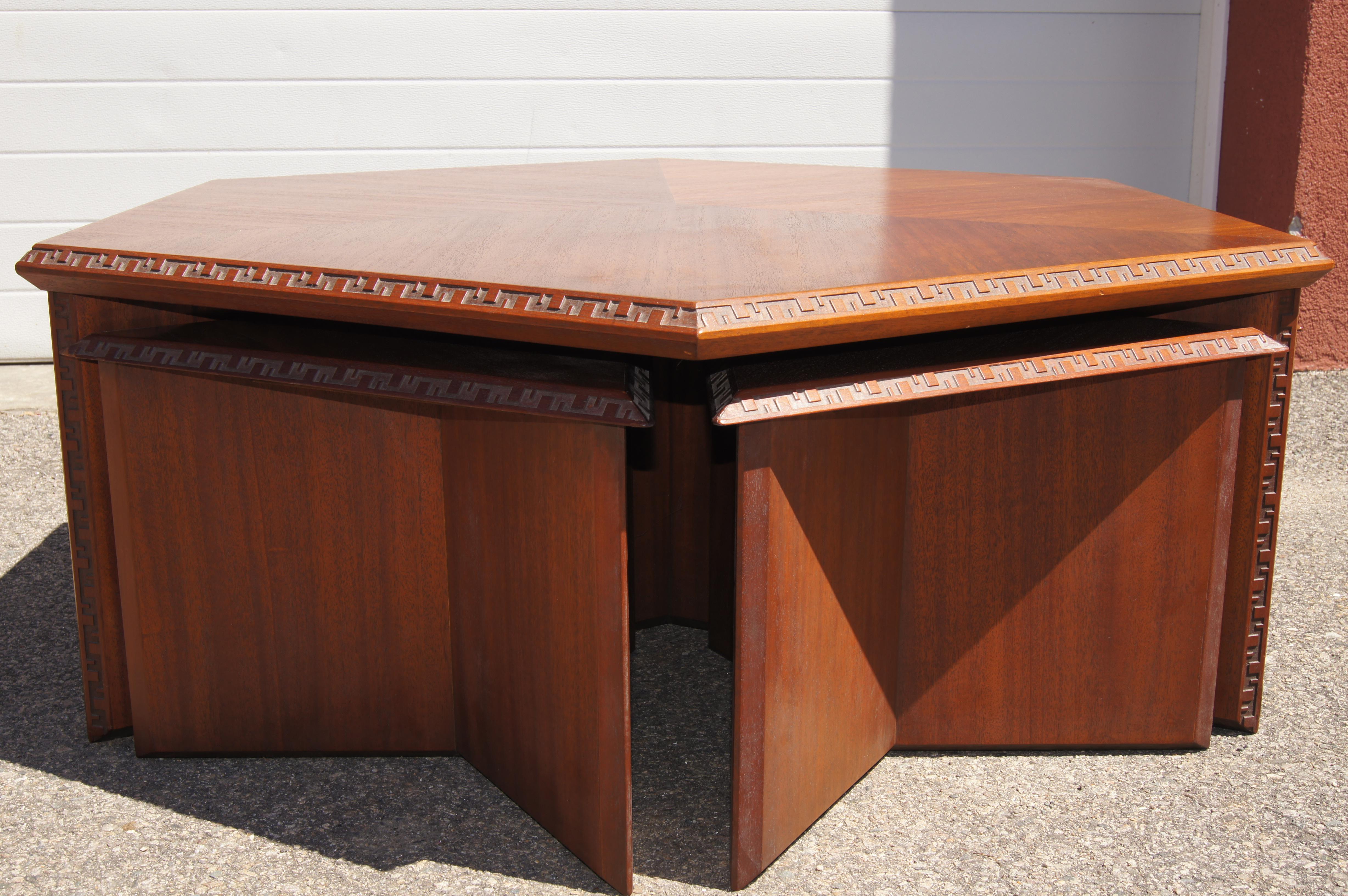 frank lloyd wright coffee table