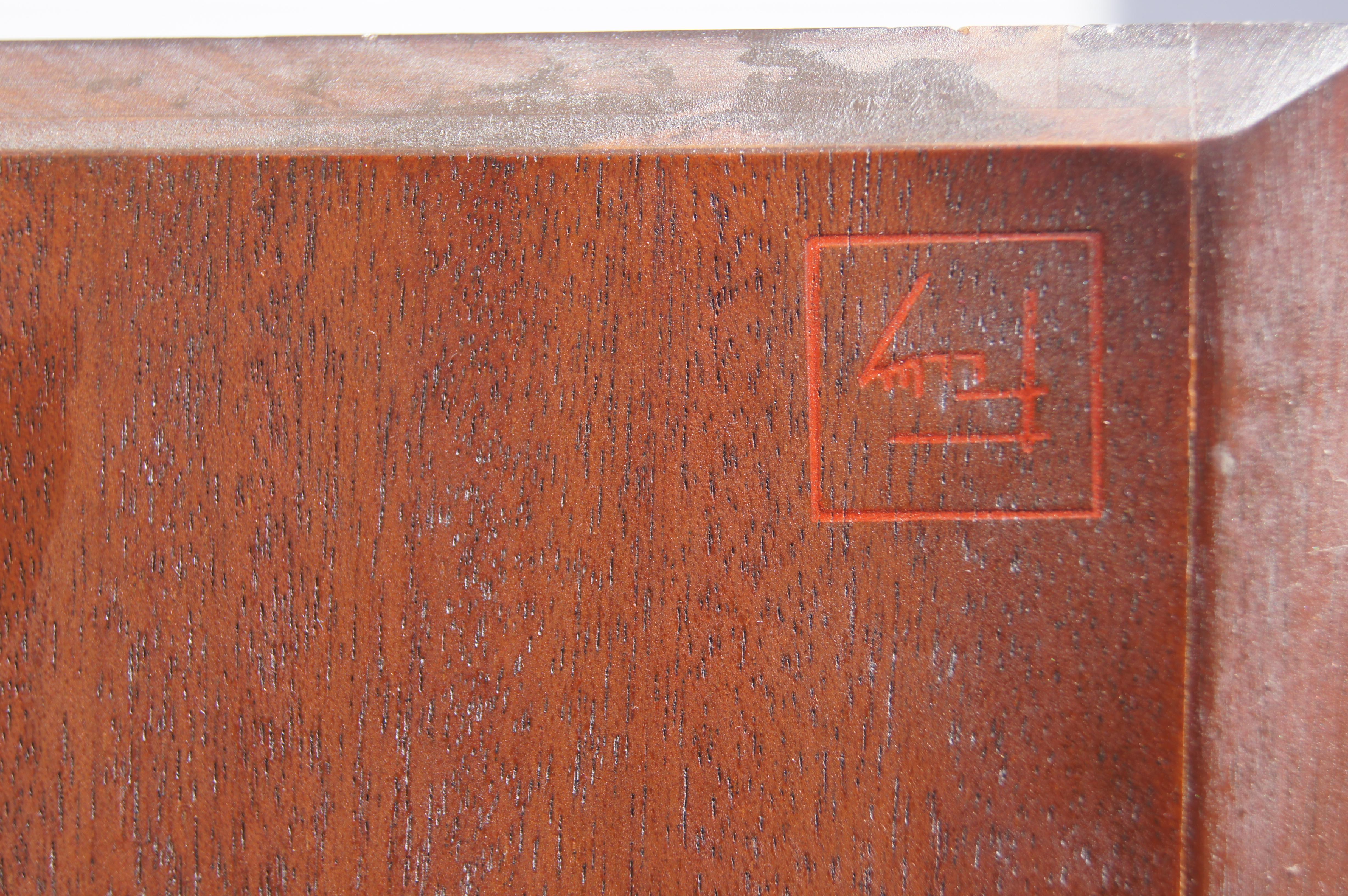 Carved Complete Taliesin Coffee Table Set by Frank Lloyd Wright for Heritage-Henredon