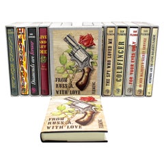 Complete James Bond Series by Ian Fleming, Facsimile First Edition Library