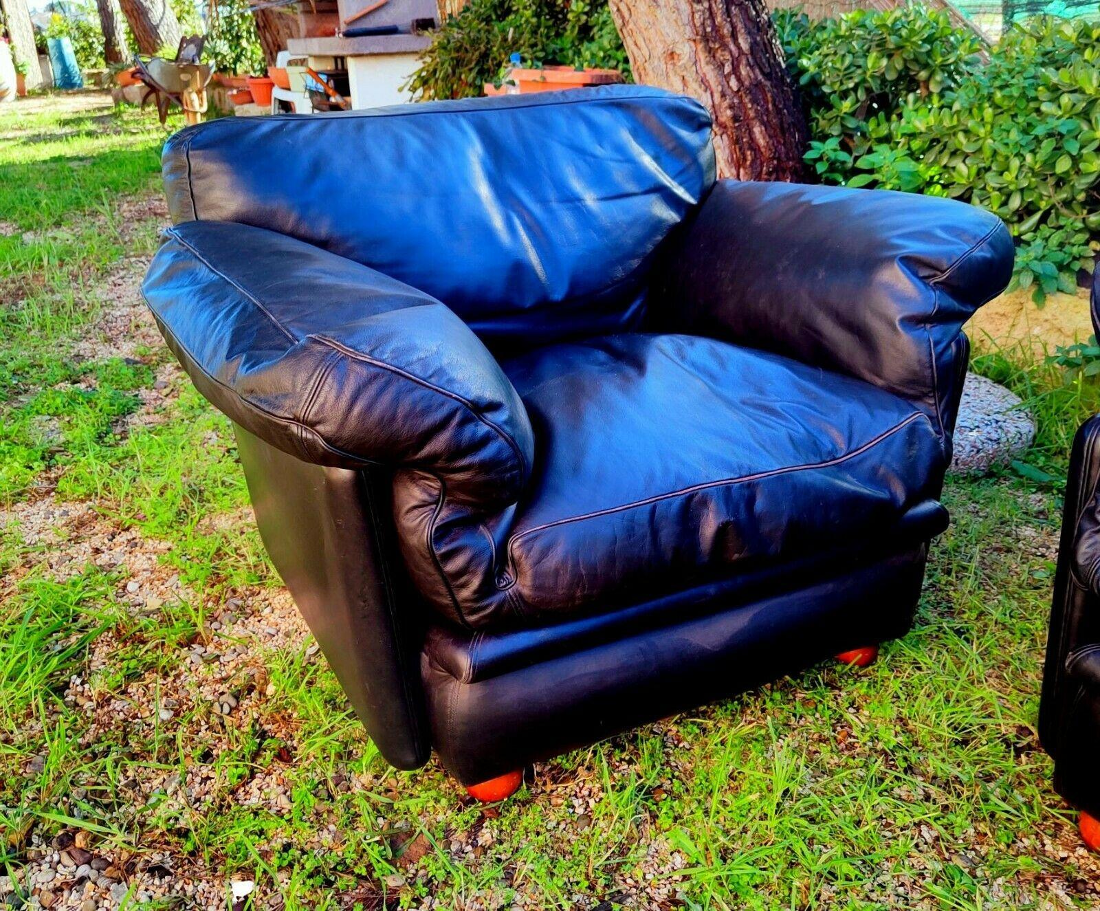Leather Complete Lounge Set 