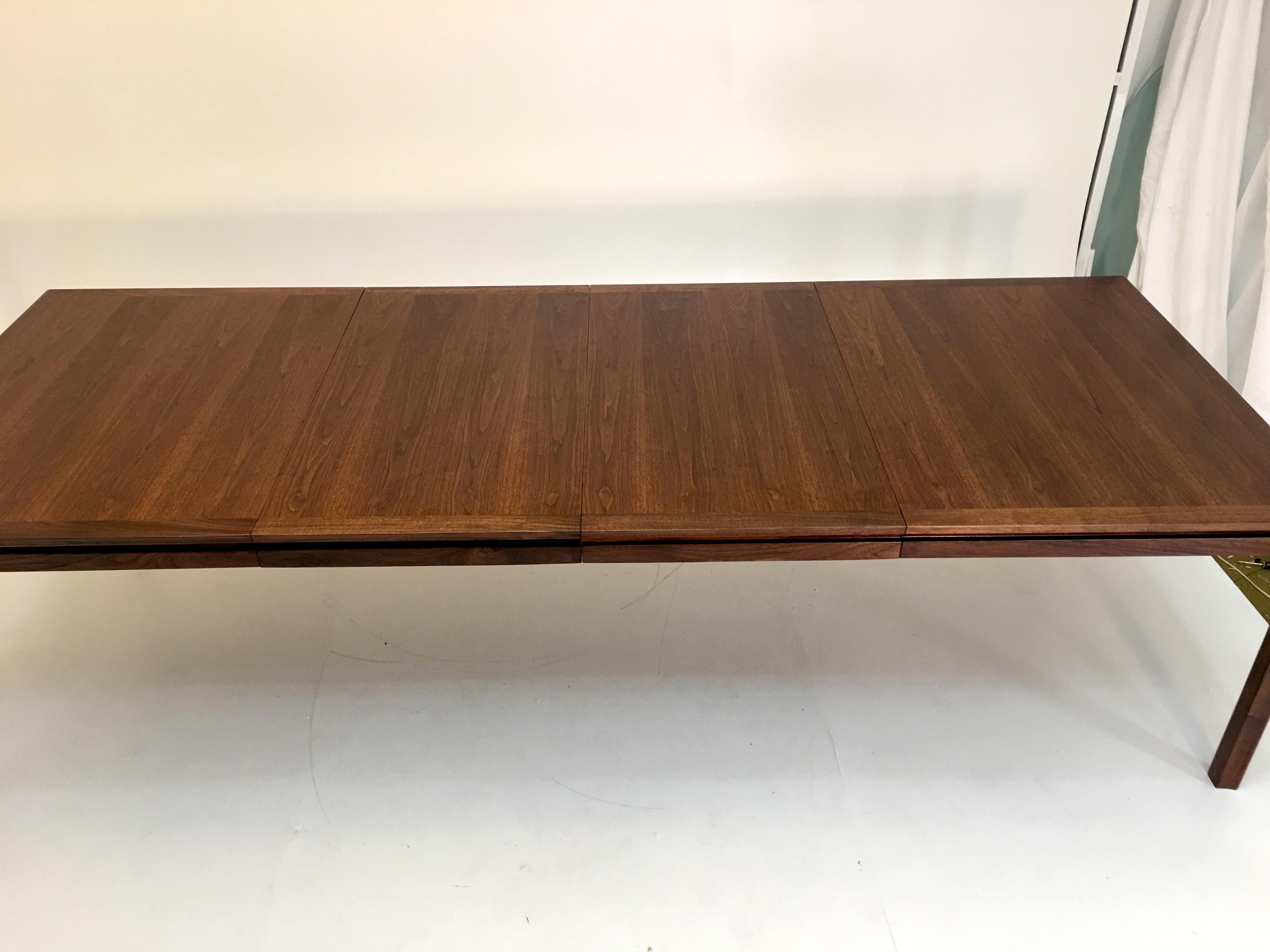 Complete Oiled Walnut Dining Table by Dunbar 2