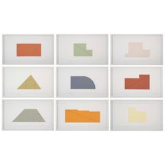 Complete Portfolio of Prints-Multiple Panel Paint 1973-1976, Edition B by Robert