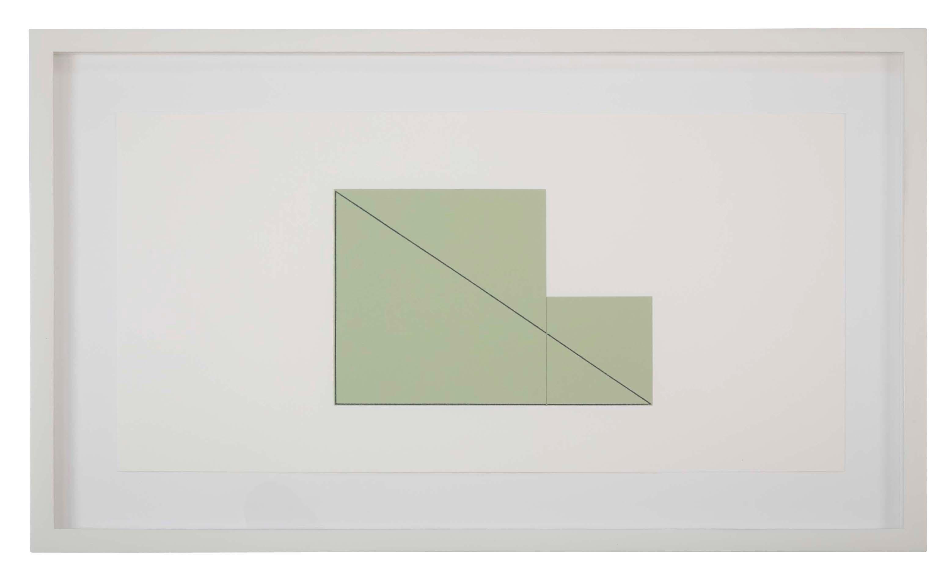 Minimalist Complete Portfolio of Prints-Multiple Panel Painting 1973-1976 by Robert Mangold