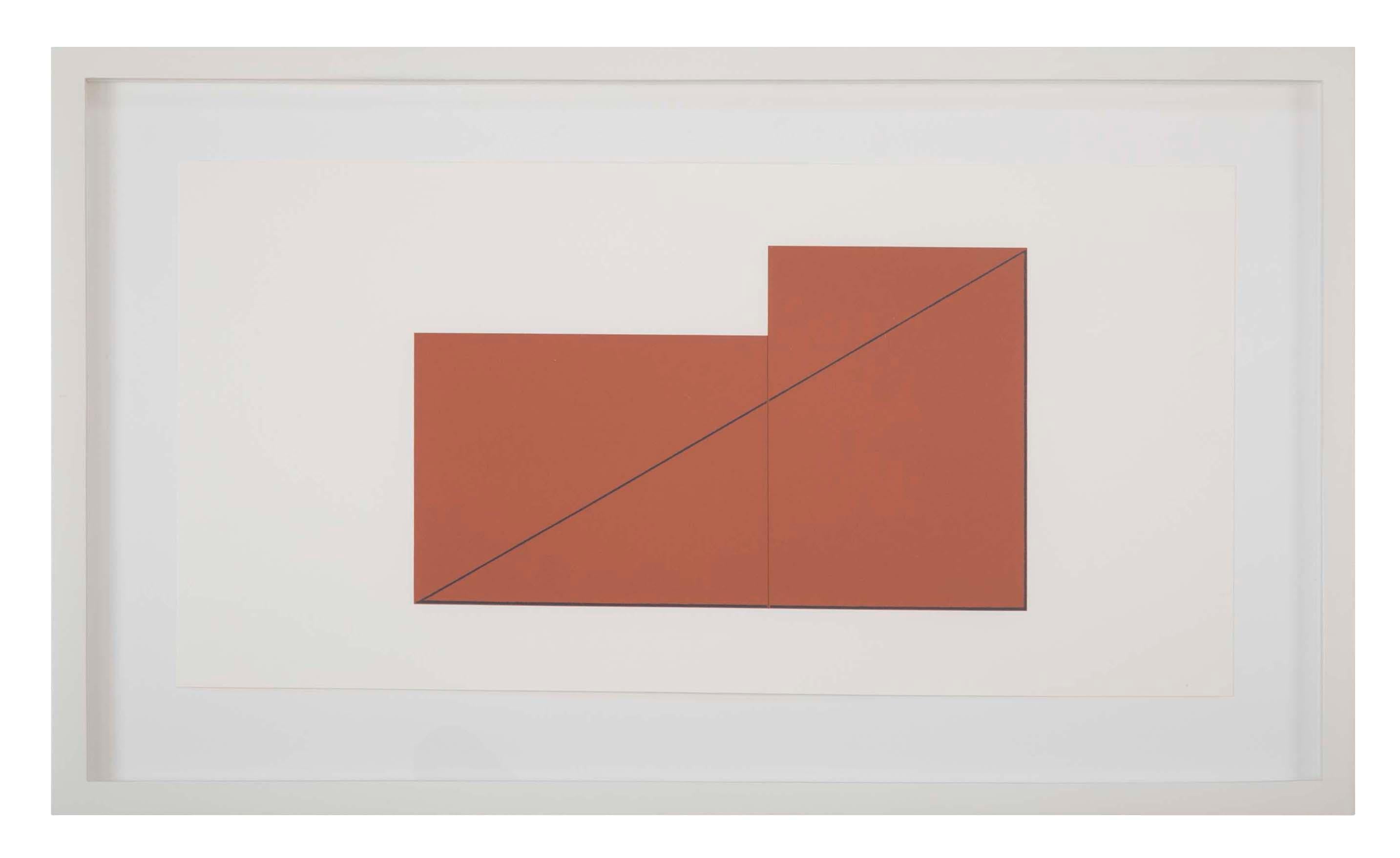 Paper Complete Portfolio of Prints-Multiple Panel Painting 1973-1976 by Robert Mangold