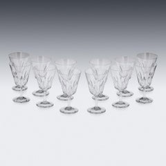 Complete Set Of 36 Drinking Glasses By Baccarat, France, c.1960