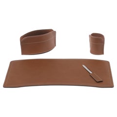 Lot complet de 4 accessoires de bureau BRANDO (4 pièces).