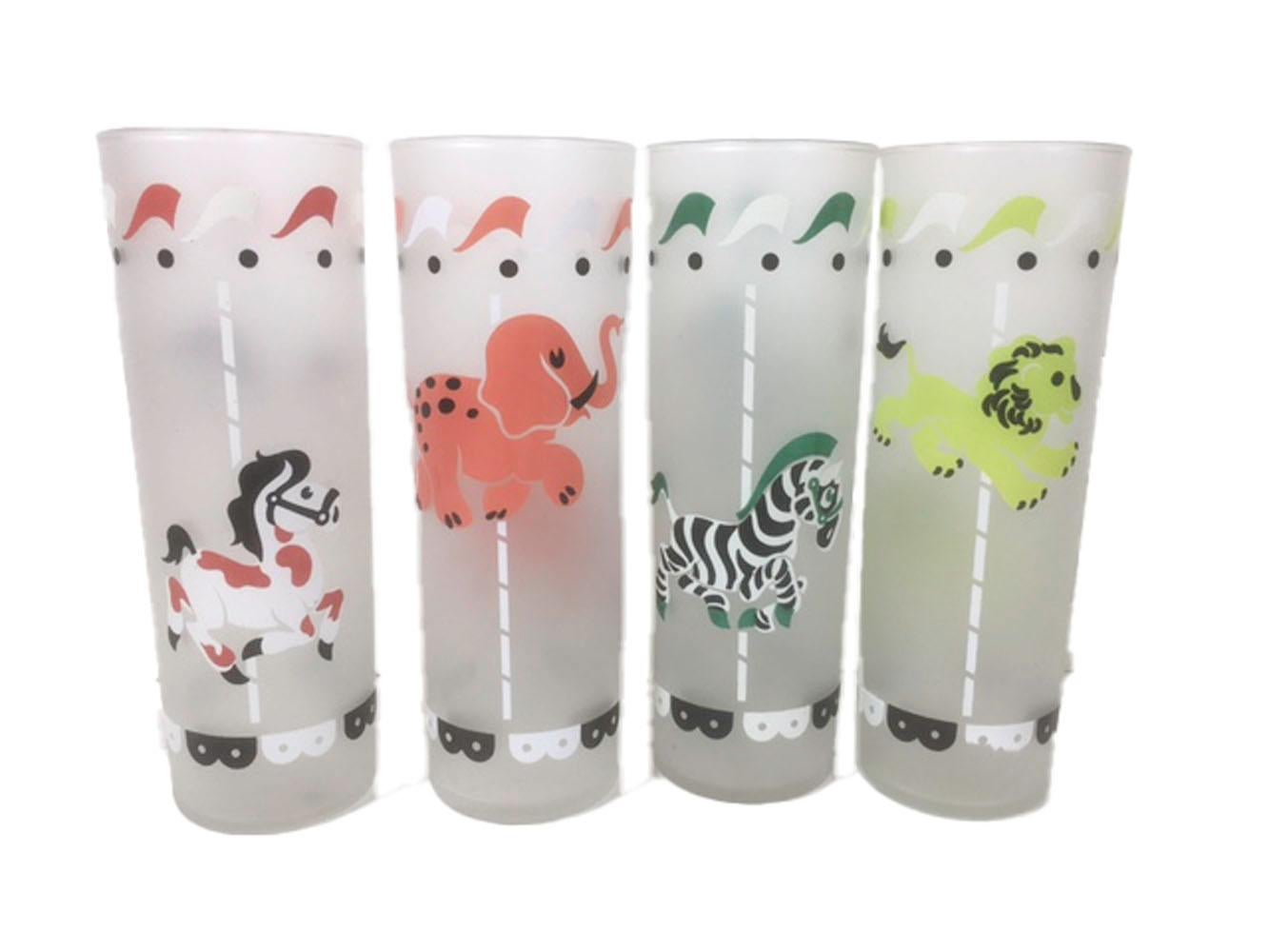 libbey carousel glasses