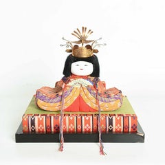 Complete Set of Fifteen Japanese Hinaningyo Dolls In  Excellent Condition