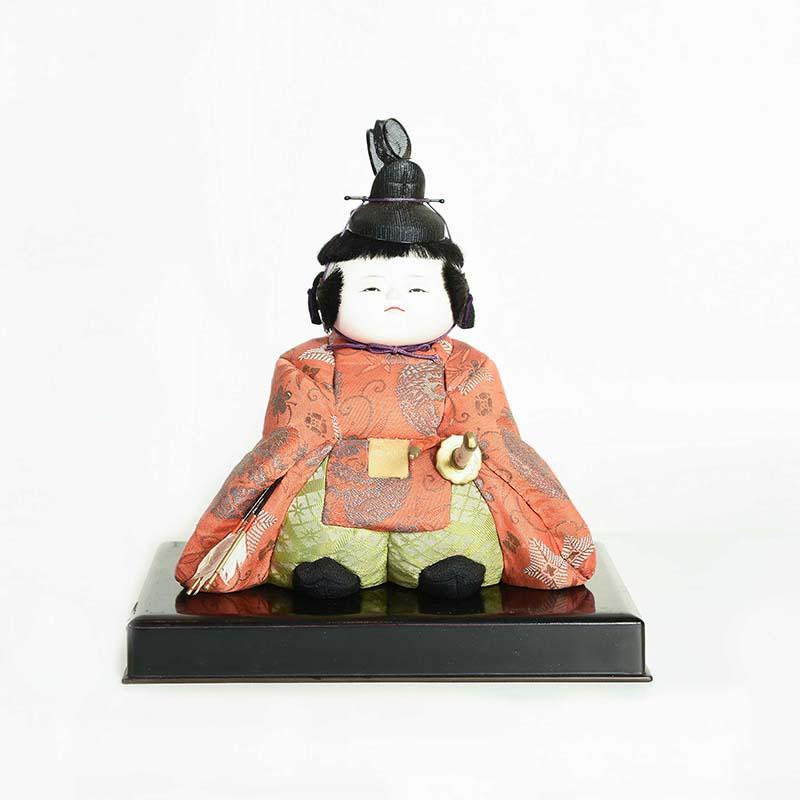 Wood Complete Set of Fifteen Japanese Hinaningyo Dolls  For Sale