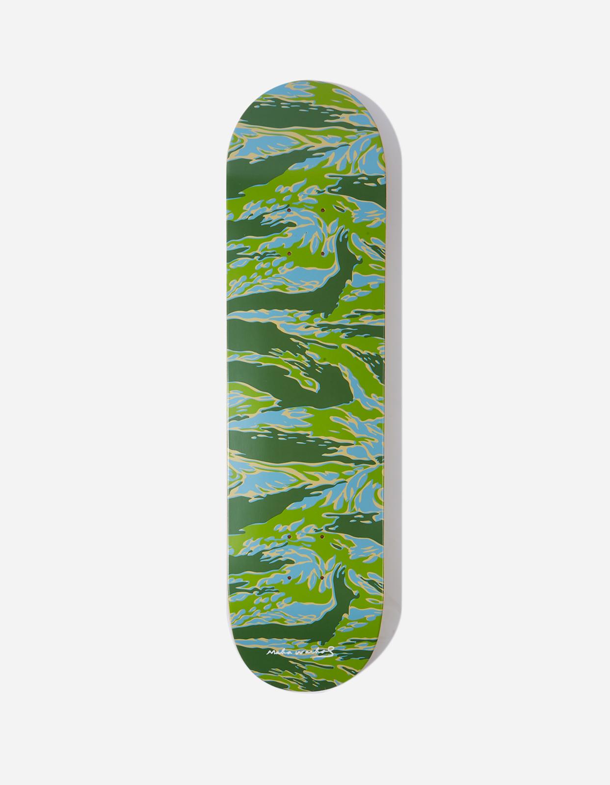 DPM: Pop tigerskins series 3

Maharishi and the Andy Warhol foundation continue their ongoing series of collaborative works with this set of camouflage skateboard decks.

The Canadian maple deck features a series of six vivid pop colour