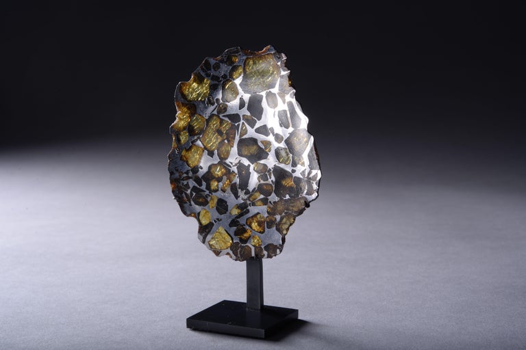 Complete Slice of Imilac Meteorite In Excellent Condition For Sale In London, GB