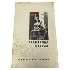 Complete Vintage 1972 Soviet Political Poster Portfolio Proletariat In Struggle