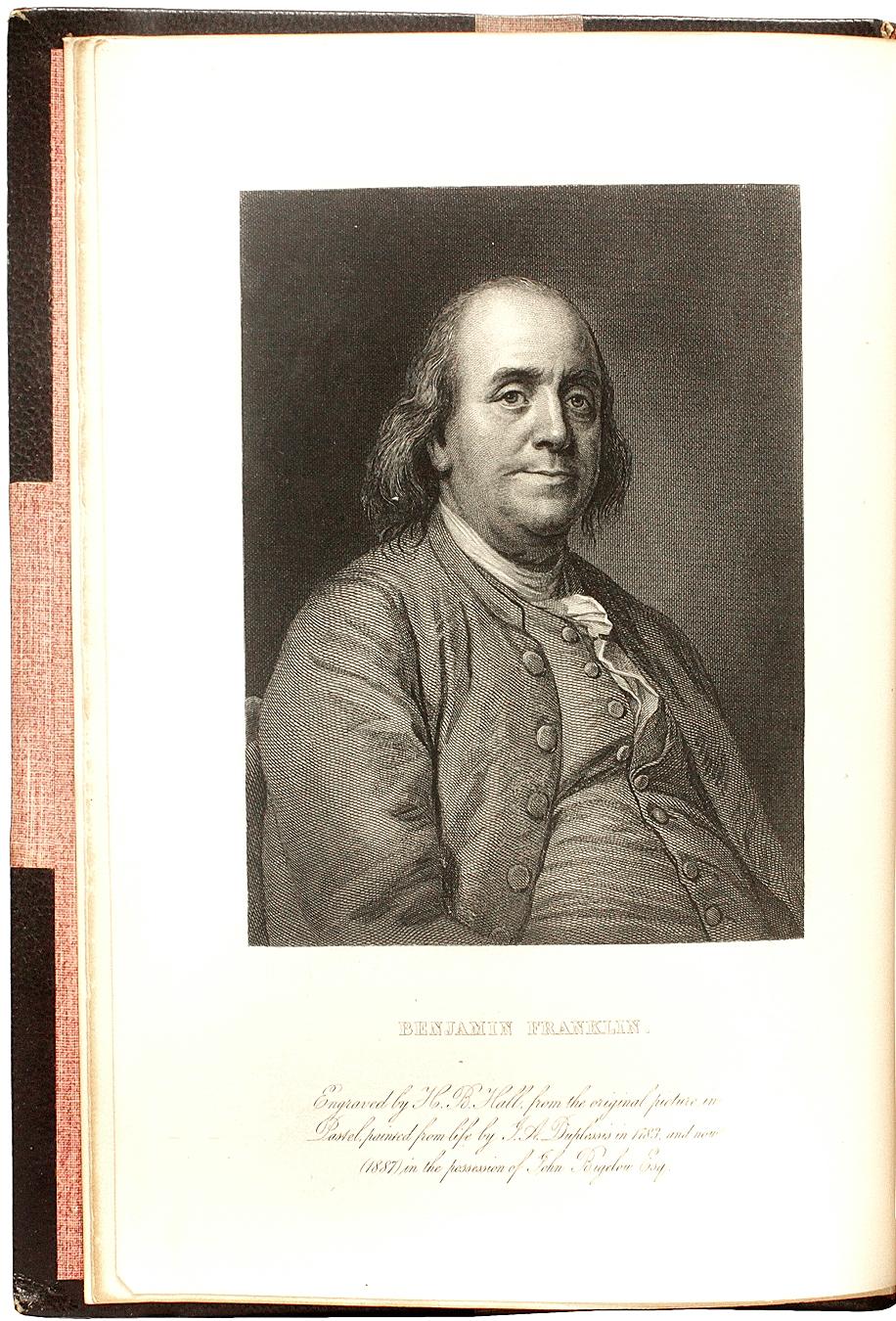Fin du XIXe siècle Œuvres complètes de Benjamin Franklin. Édition LETTER-PRESSION. 10 VOLUMES - 1887 en vente