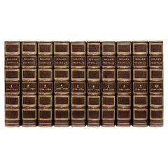 Complete Works Of Benjamin Franklin. LETTER-PRESS EDITION. 10 VOLUMES - 1887