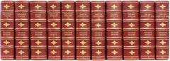 Complete Works of Charles Dickens, Gadshill Edition 34 Vols. in a Fine Binding!