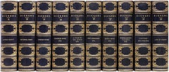 Complete Works of Charles Dickens National Library Edition 20 Vols Leather Bound