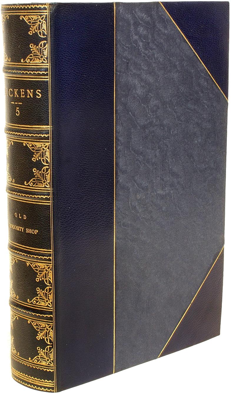 Complete Works of Charles Dickens National Library Edition 20 Vols Leather Bound In Good Condition In Hillsborough, NJ