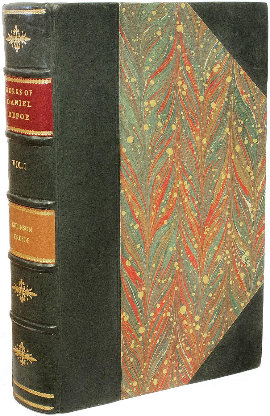 Complete Works Of Daniel Defoe - EDITION DE LUXE - 8 Bände. - IN einer FINE BINDING! (Englisch) im Angebot