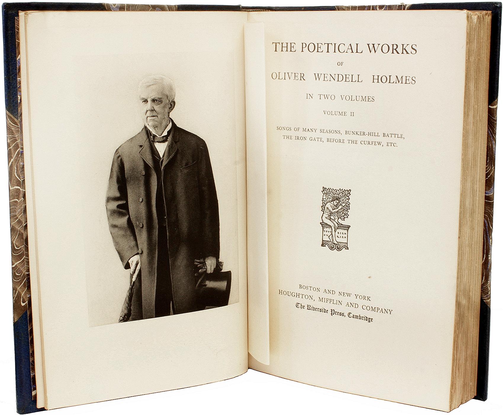 Œuvres complètes d'Oliver Wendell Holmes. EDITION AUTOCRAT - 13 volumes Bon état - En vente à Hillsborough, NJ