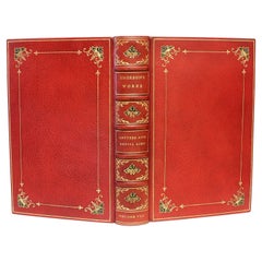 Complete Works of Ralph Waldo Emerson, 14 Vols, in a Fine Full Leather Binding!
