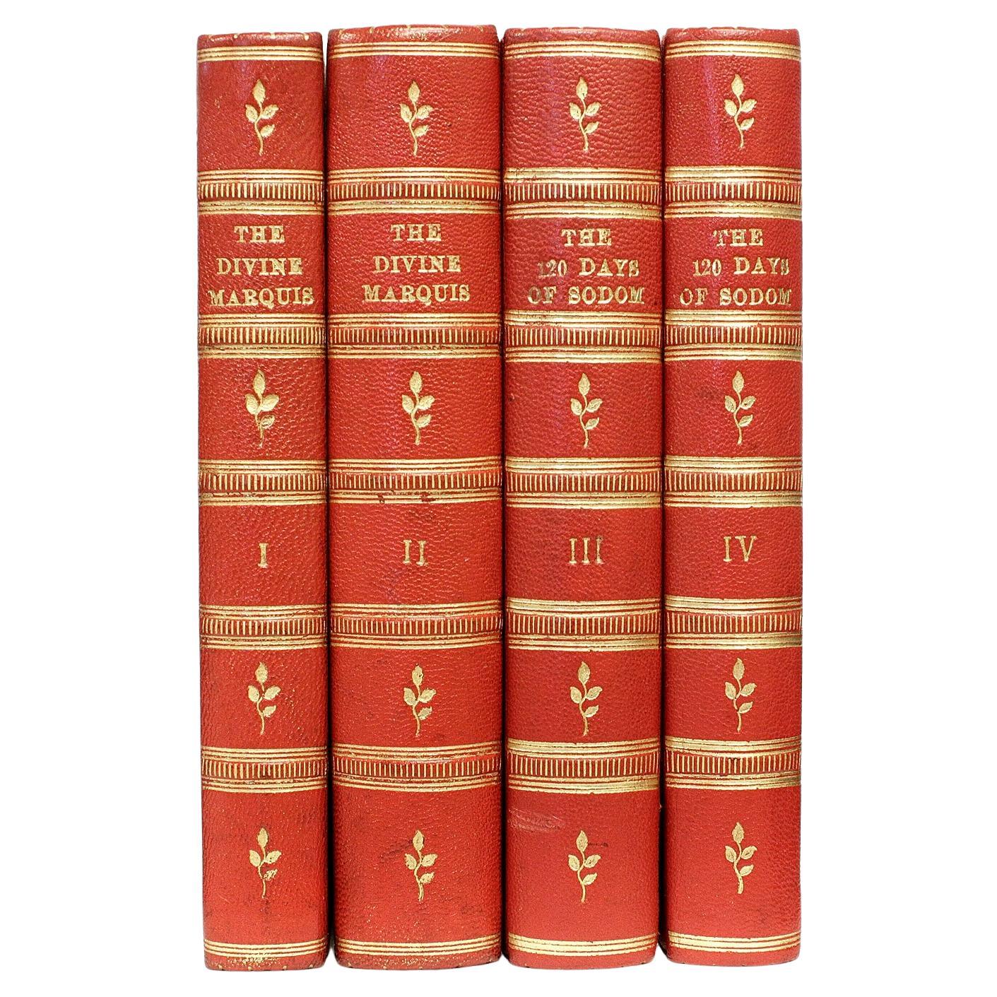 Complete Works of the Marquis De Sade, All First English Language Editions 4 Vol