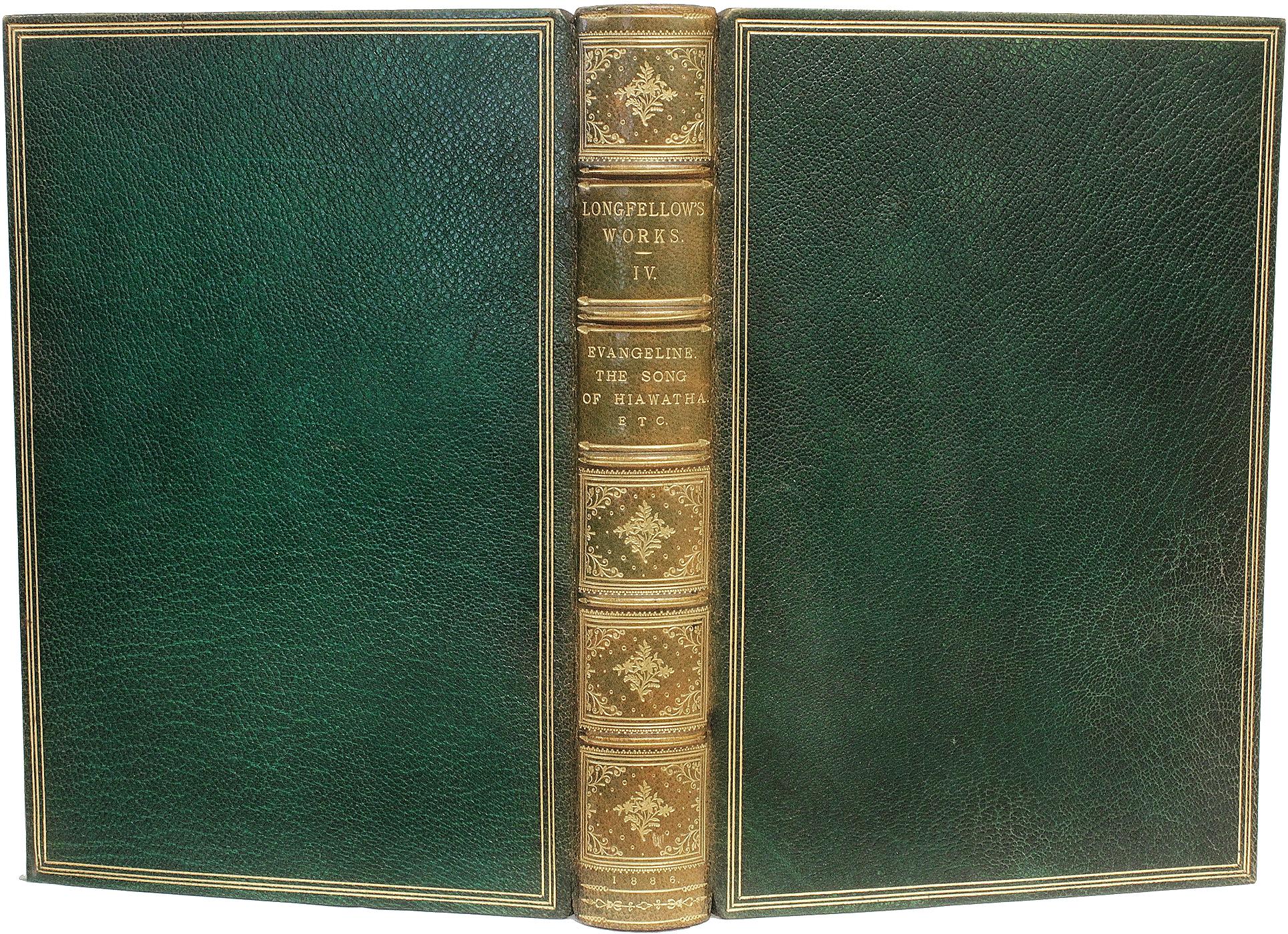 Complete Writings of Henry Wadsworth Longfellow - LARGE PAPER EDITION - 11 VOLS In Good Condition For Sale In Hillsborough, NJ