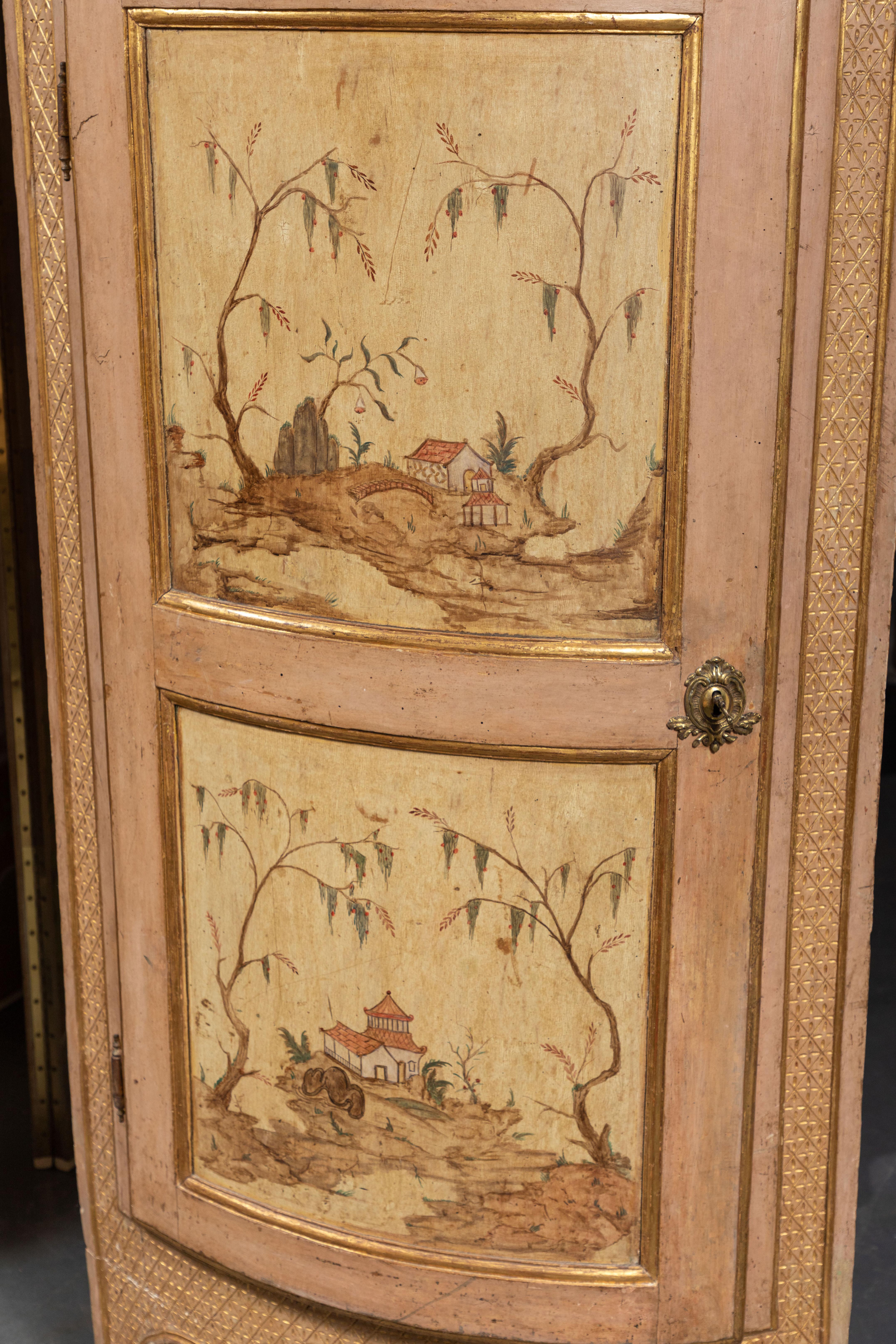 Completely Original, 18th Century Corner Cabinets 2