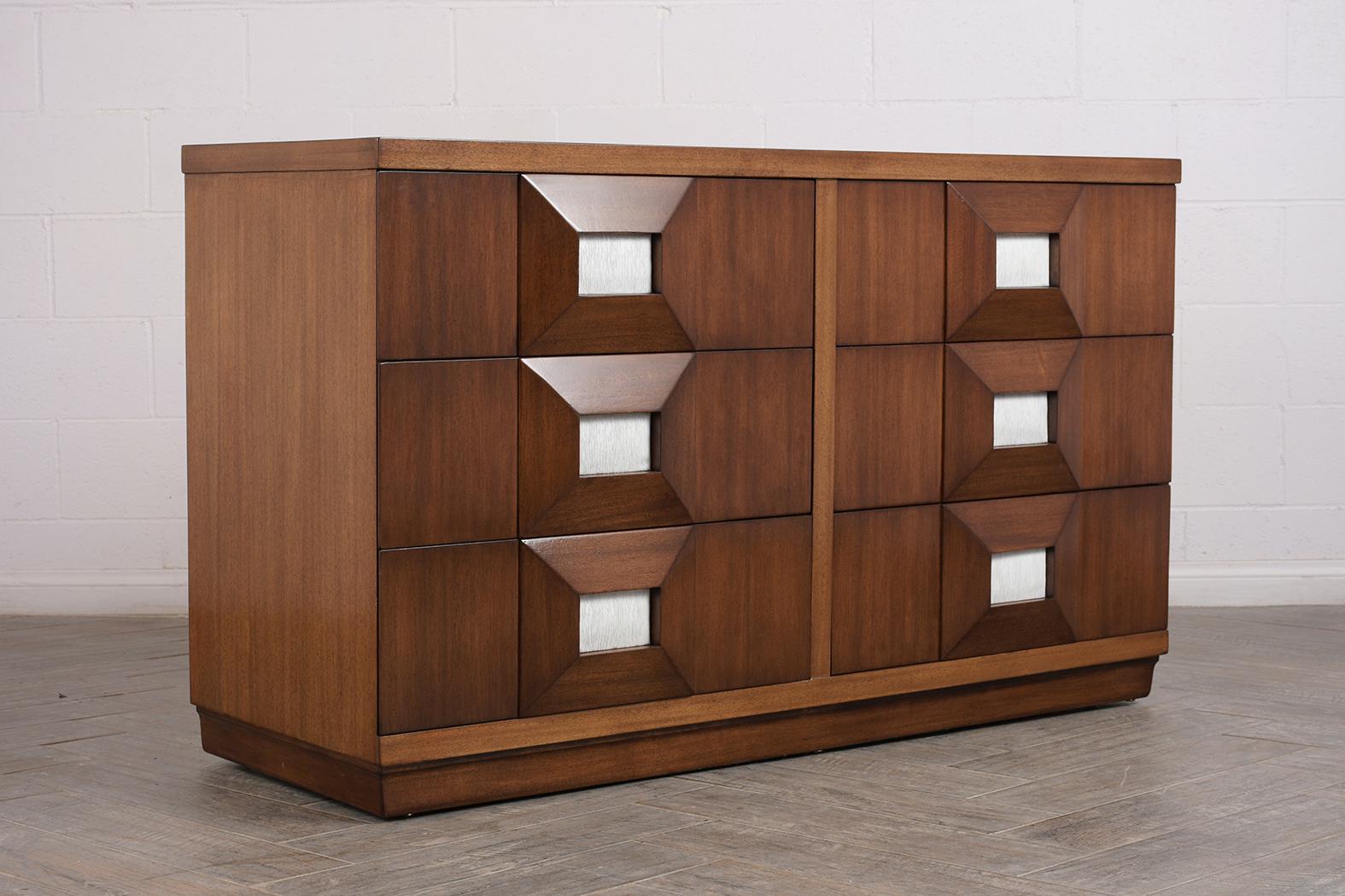 Mid-20th Century Restored 1950s Dresser by Paul Laszló for Brown Saltman