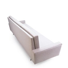 Completely Restored Florence Knoll 25 BC Three-Seat Sofa by Wohnbedarf, 1950s