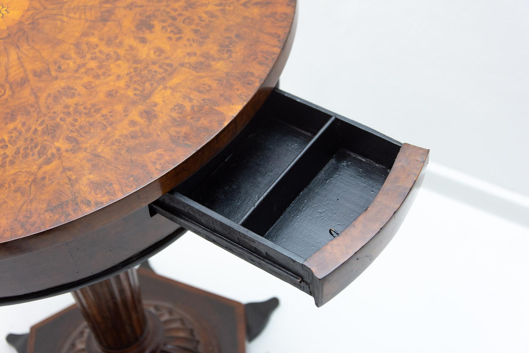 Table à cartes néo-baroque entièrement restaurée, fin du XIXe siècle, Autriche-Hongrie en vente 10