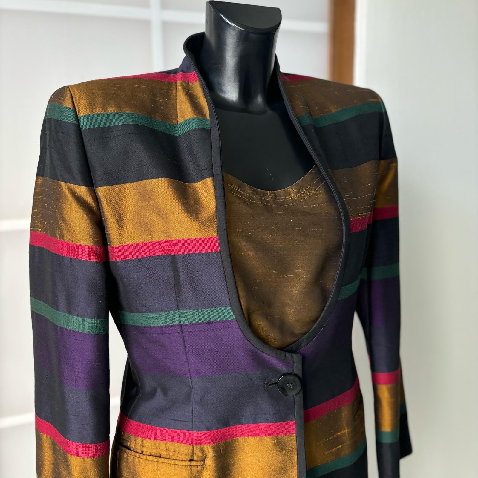 Costume 3 pièces Gianfranco Ferrè comme neuf en vente 9
