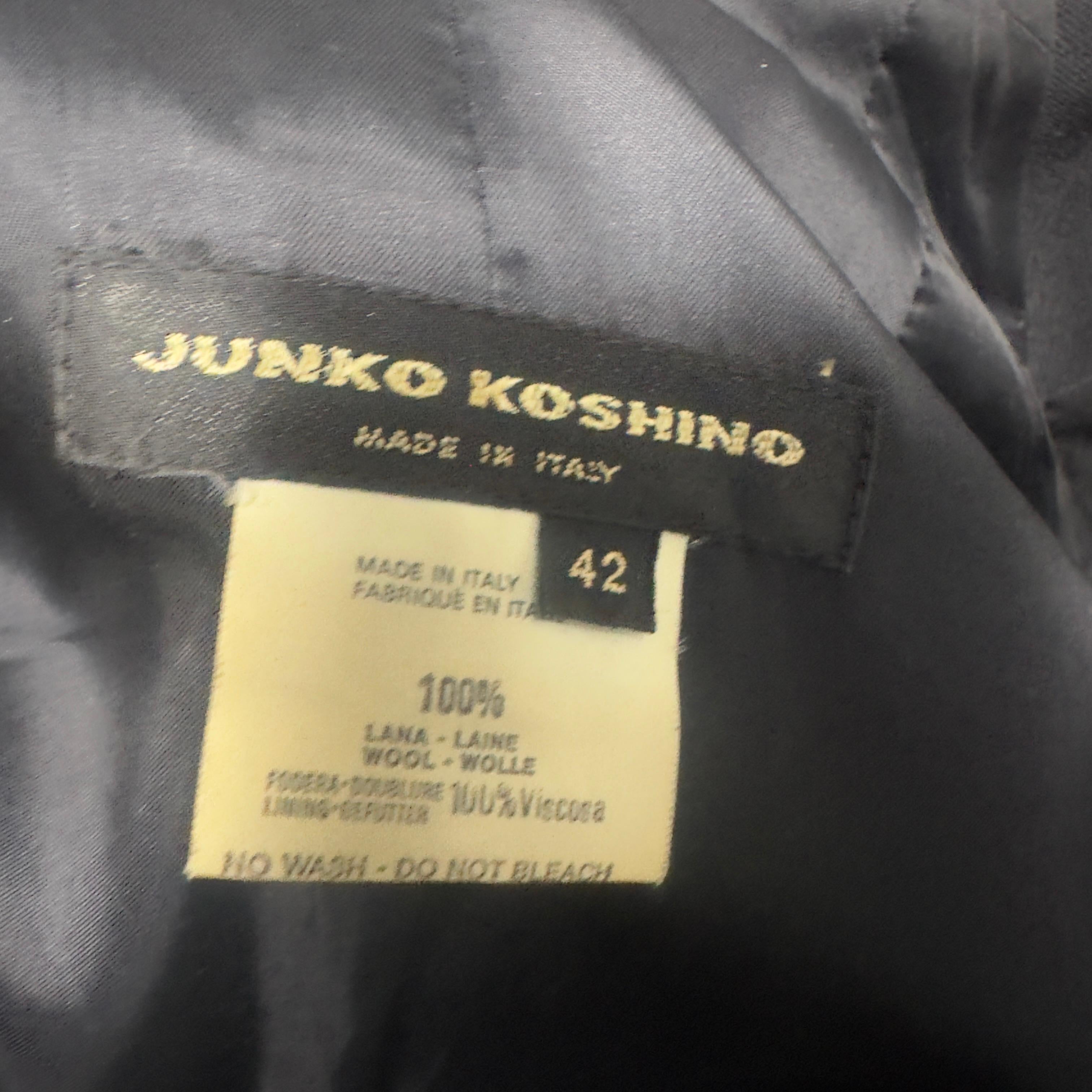 Completo Junko Koshino vintage anni '80 in vendita 8